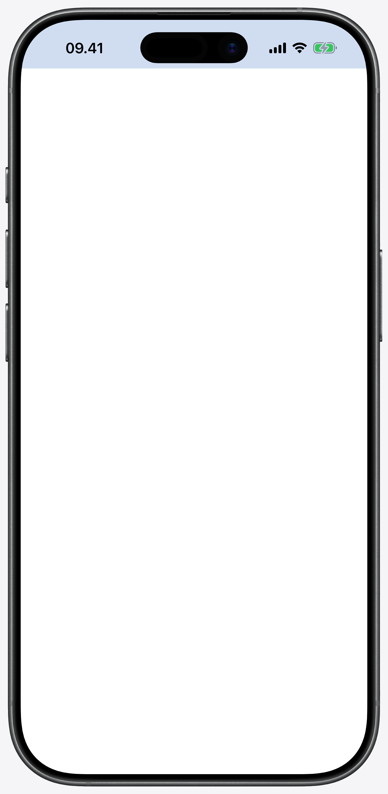 iPhone frame